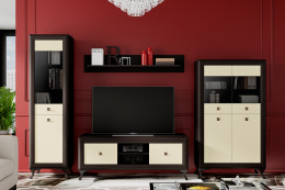 Шкаф-витрина  1-дв. Модена