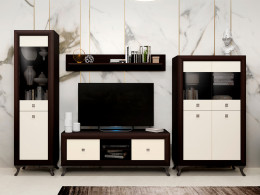 Шкаф-витрина  1-дв. Модена