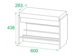 Обувница Сокол ТП-5