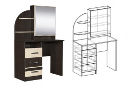 Туалетный стол Софи 47 см