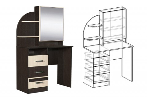 Туалетный стол Софи 47 см