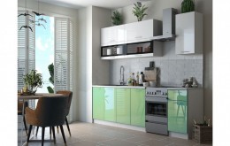 Кухня МДФ Техно 2000 Компоновка №2