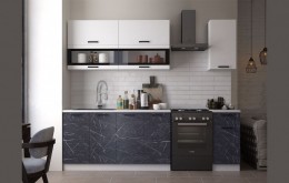 Кухня МДФ Техно 2000 Компоновка №2