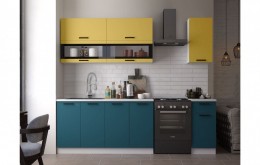 Кухня МДФ Техно 2000 Компоновка №2