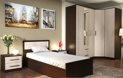 Спальный гарнитур  Фиеста 1