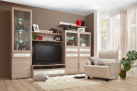 Стенка-горка в гостиную  Парма Люкс К2