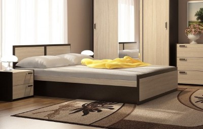 Кровать Венеция-1 с боковым подъемным механизмом 160х200