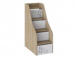 Двухъярусная кровать с приставной лестницей ТриЯ Оксфорд