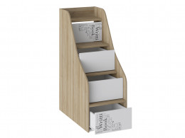 Двухъярусная кровать с приставной лестницей ТриЯ Оксфорд