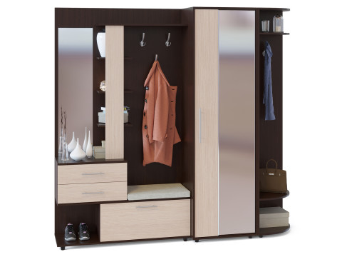 Прихожая в коридор Сокол ВШ-11 + ШО-2 + ШС-1