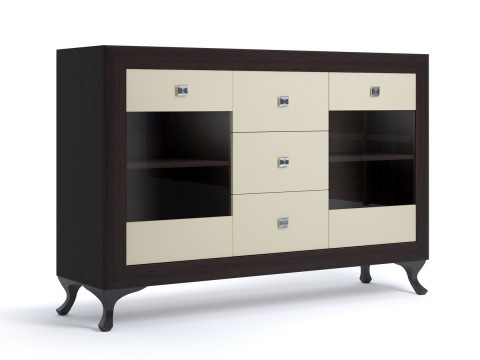 Комод Комодино со стеклом Модена