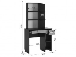 Туалетный столик МебельСон Виктория 2