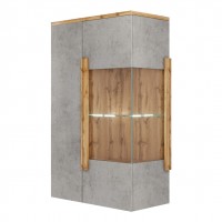 Шкаф-витрина Милана навесная 2002М1