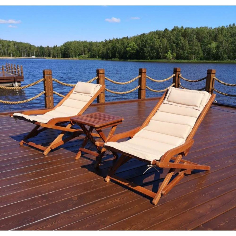 Комплект с креслами и столиком AFM-709A-T133 Beige (2+1) Комплект с креслами и столиком AFM-709A-T133 Beige (2+1)