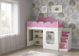 Детская кровать-домик от 3 лет Легенда 43.3.1 с окном