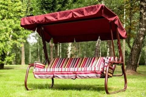 Садовые качели для дачи из металла Родео