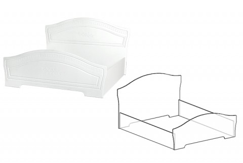 Кровать 1600 Шарлота 178 см