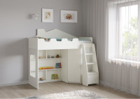 Детская кровать-домик от 3 лет Легенда 42.2.1