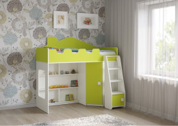 Детская кровать-домик от 3 лет Легенда 42.2.1