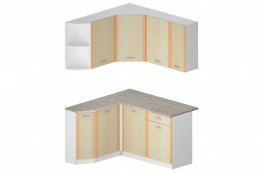Кухонный гарнитур угловой Столлайн СТЛ.122.00