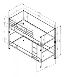Кровать-трансформер Дельта Лофт 20.02.02