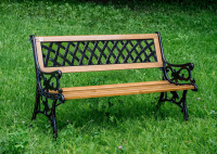 Скамья садовая