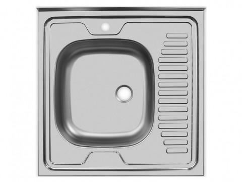 Мойка накладная Стандарт STD600. ---5C 0L-