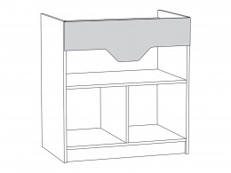 Комплект детской мебели  Детский  Джуниор К2