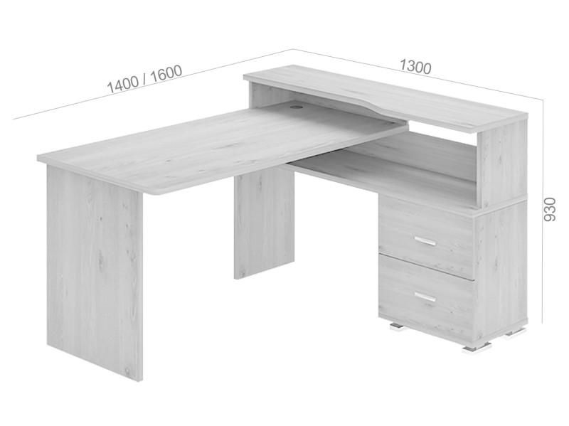 Компьютерный стол СР-620/140 C / 160 Компьютерный стол СР-620/140 C / 160
