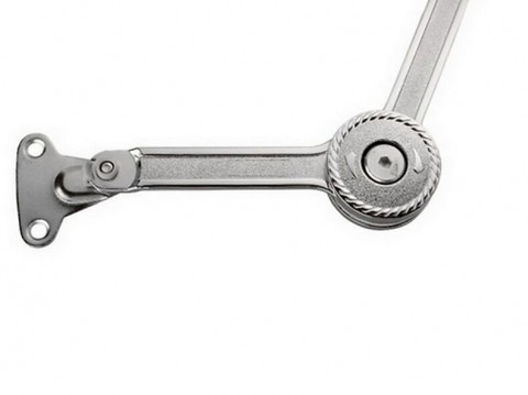 Кронштейн механический, никель (для горизонтальных шкафов)