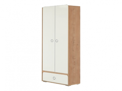 Модуль № 4 Шкаф 2х створчатый Скай 80 см