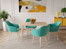 Кухонный стол Мебвилл Обеденный Браун