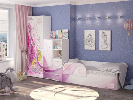 Детская кровать BTS Трио с ПМ