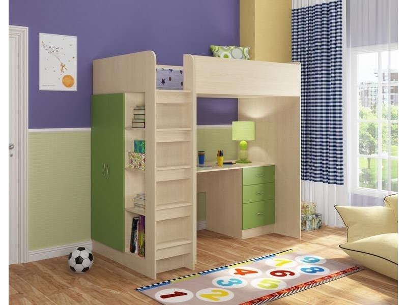 Кровать-чердак- Теремок 3