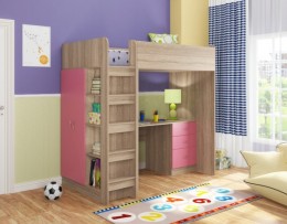 Кровать-чердак- Теремок 3