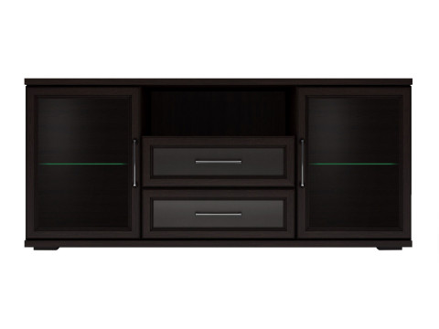 ТВ-тумба - высокая стеклом Палермо