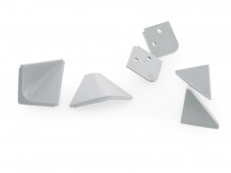 Заглушки для плинтуса Сокол Заглушки к плинтусу (Серые)