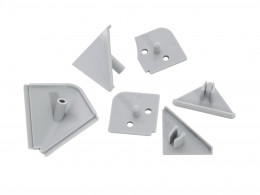 Заглушки для плинтуса Сокол Заглушки к плинтусу (Серые)