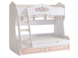 Двухъярусная кровать МебельСон Алиса