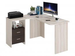 Компьютерный стол  Угл130 с тумбой