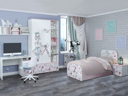 Стеллаж в детскую BTS Малибу