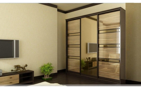 Шкаф-купе Кардинал (Дуплекс Калибо) 2100