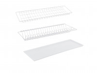 Сушилка для посуды Сокол Сушилка (с поддоном) 765 мм белая