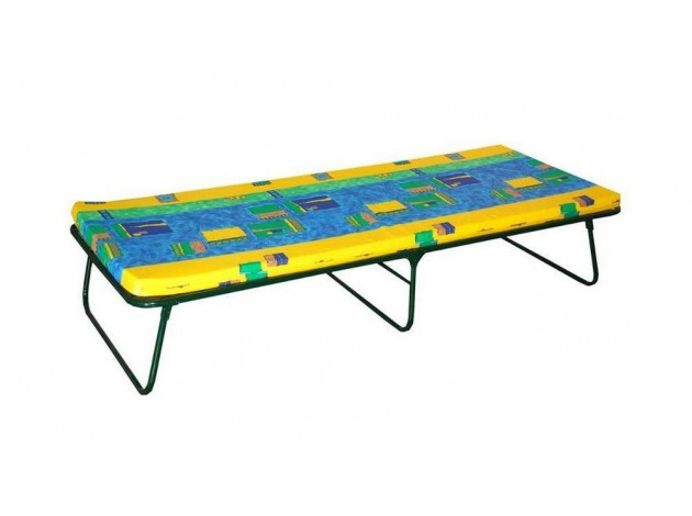 Раскладушка с матрасом Отдых