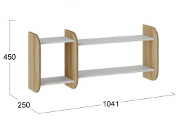 Полка настенная  тип 9