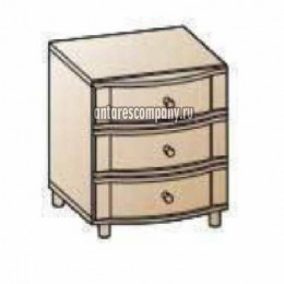 Детская кровать Юниор-3 МДФ, розовый, 70х140