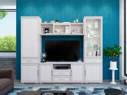 Шкаф-витрина  со стеклом Палермо