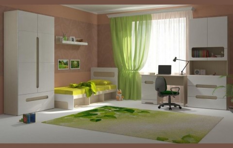 Модульная детская Палермо-Юниор, композиция 2