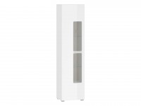 Шкаф-витрина НК-Мебель СИДНЕЙ - Белый/Дуб Серый . 71270135