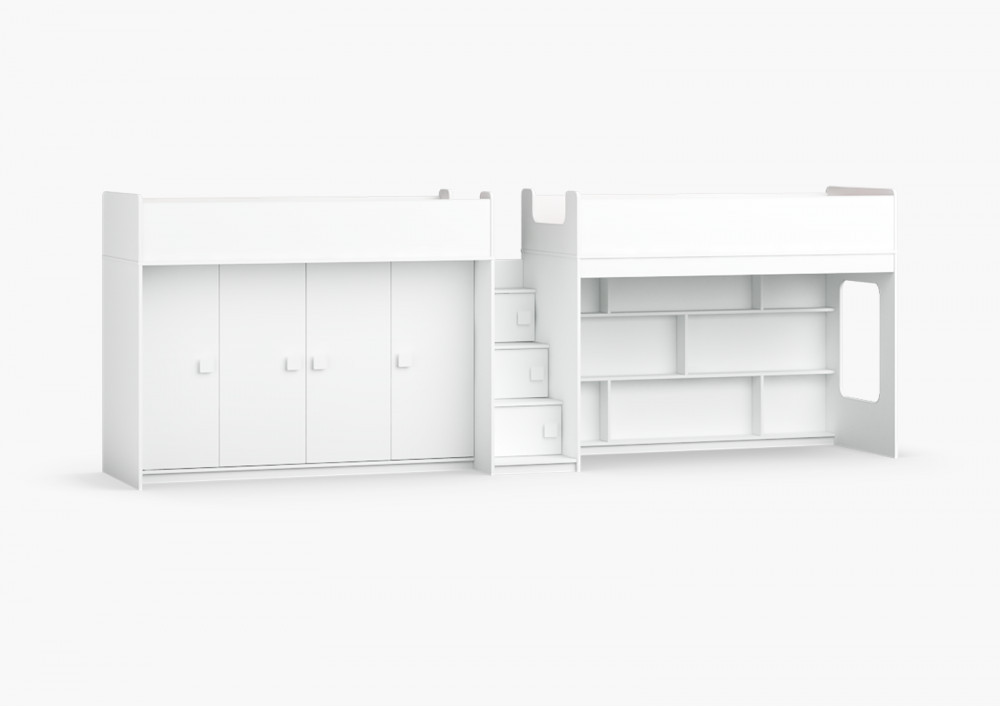 Двухъярусная кровать Легенда 43.5.5